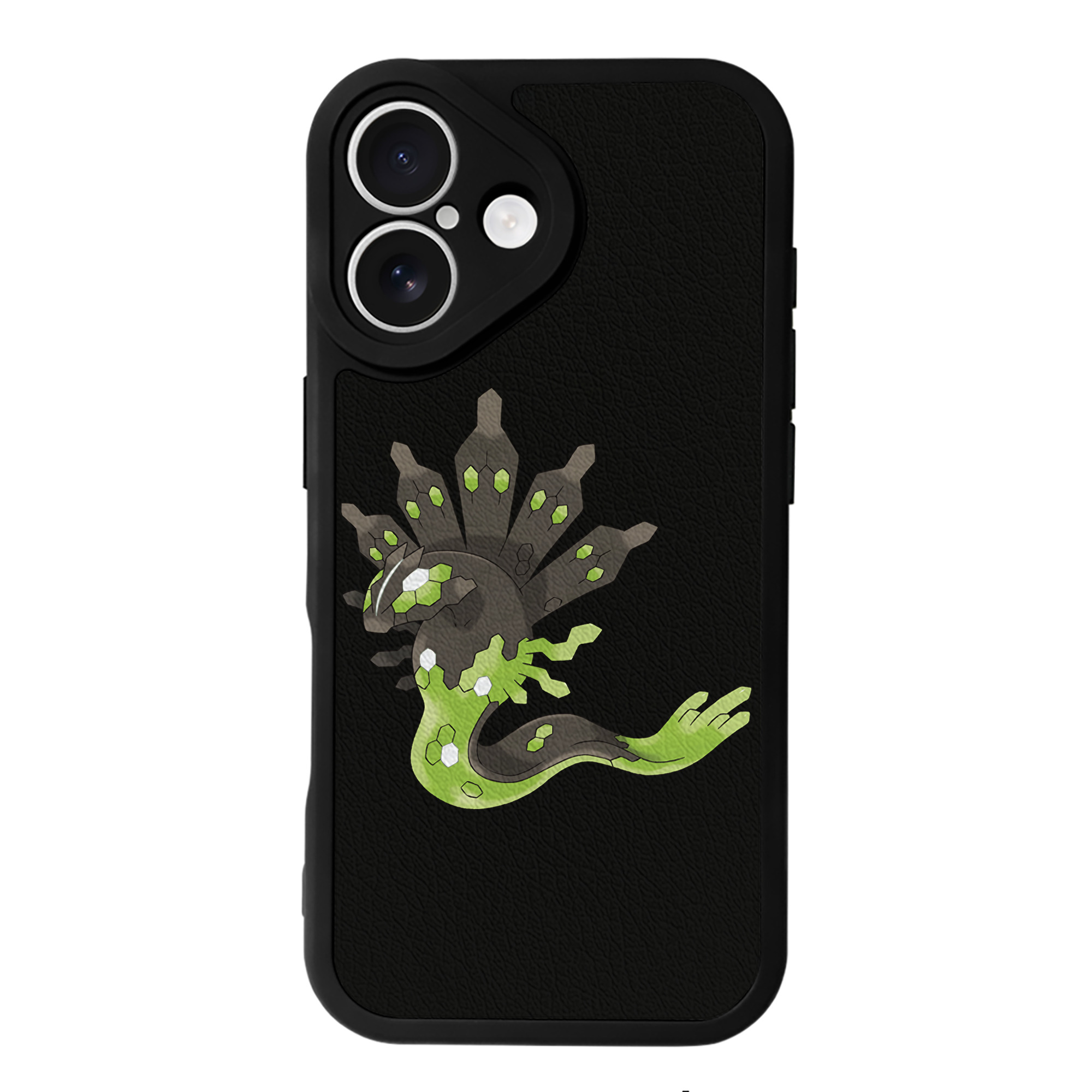 （画像用） ポケットモンスター Pokémon 【iPhone 16シリーズ対応】シリコンスマホケース（レザー調） 材質：シリコン